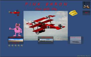 Pink Baron, Pig fly Fokker Affiche
