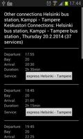 Bus Timetable (FINLAND ONLY) স্ক্রিনশট 2