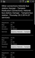 Bus Timetable (FINLAND ONLY) captura de pantalla 2