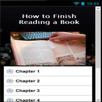 Poster How to Finish Reading a Book