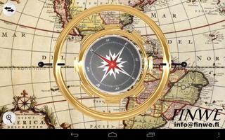 3D Gyro Compass plakat