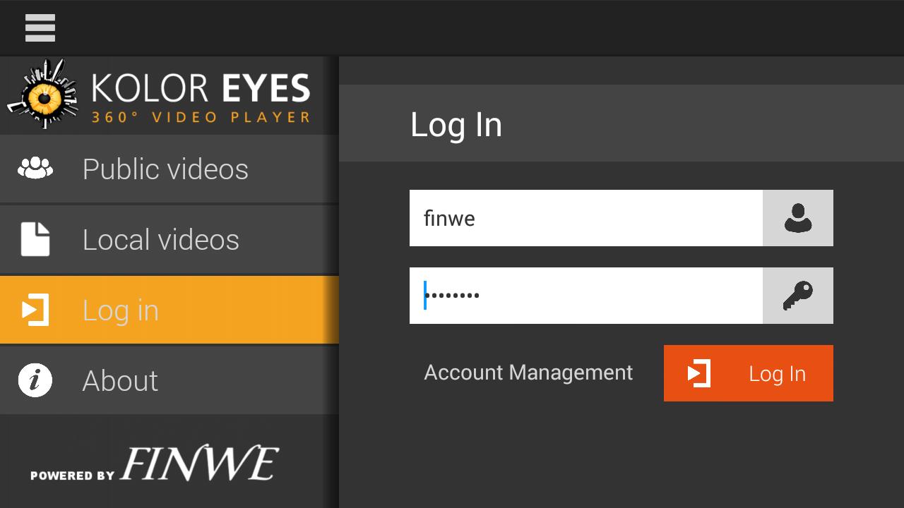 Kolor Eyes 360 Video Player Kolor Eyes 360 Video Player