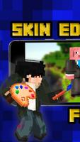 BEST Skin Editor for Minecraft Pocket Edition FREE Cartaz