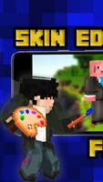 Poster BEST Skin Editor for Minecraft Pocket Edition FREE