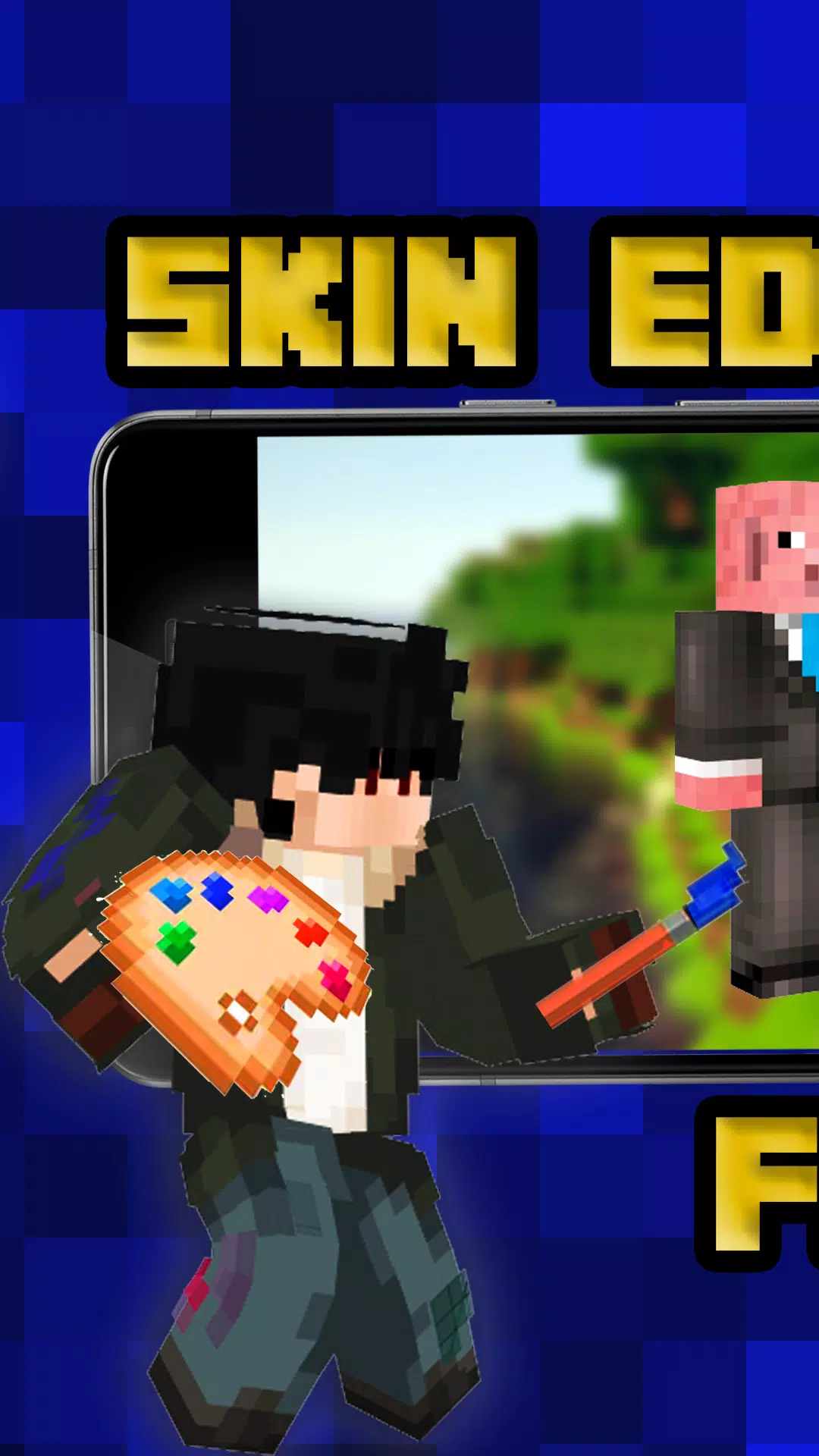 BEST Skin Editor for Minecraft Pocket Edition FREE APK for Android