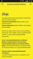 Suomen Puhelinluettelot - Suomen Numerokeskus Oy पोस्टर