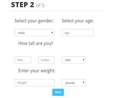 Fitness Age Calculator screenshot 1