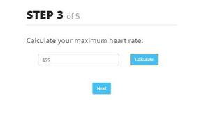 Fitness Age Calculator Screenshot 2