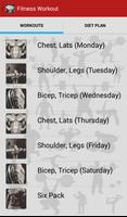 Fitness Workout Plakat