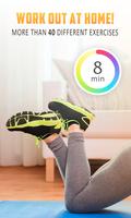 Fitness Challenge Entrenamiento en casa de 30 días Poster