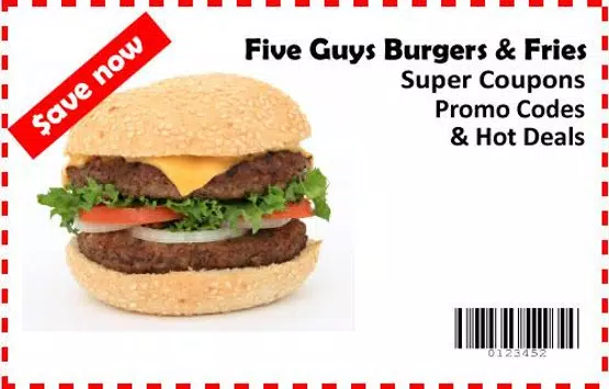 Coupons for Five Guys Burgers & Fries APK for Android Download