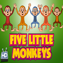 APK Five Little Monkeys - Nursery video app for kids