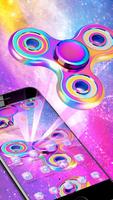 Neon Fidget Spinner Theme imagem de tela 1