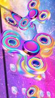 Neon Fidget Spinner Theme اسکرین شاٹ 2