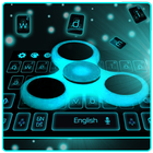 Fidget Spinner Keyboard Theme ikona