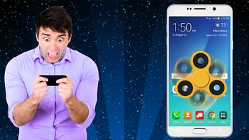 Fidget Spinner on Screen - Spinner in Phone Joke تصوير الشاشة 2