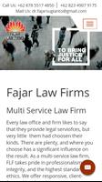 Fajar Law Firms ポスター