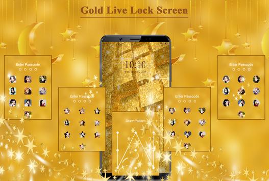 Download Gold Live Lock Screen Wallpaper Apk For Android Latest Version