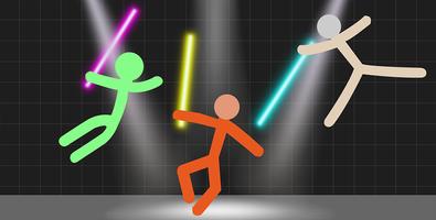 Stickman Warriors - Lightsaber War capture d'écran 2