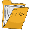Simple file browser icon