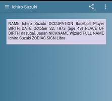 برنامه‌نما Ichiro Suzuki عکس از صفحه