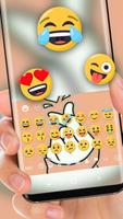 finger love Keyboard theme imagem de tela 1