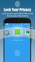 App lock - Real Fingerprint, P پوسٹر