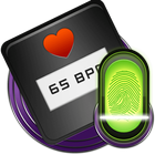 Fingerprint Heart Rate Calculator Pulse BPM Prank icône