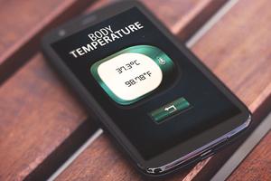 Fingerprint Body Temperature Test Calculator Prank скриншот 2