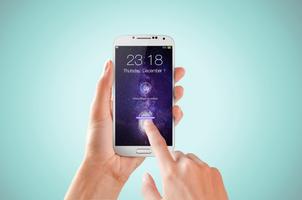 Fingerprint Lock Screen Prank ภาพหน้าจอ 1