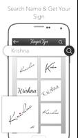 Fingertip Art Signature Name capture d'écran 3