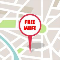 Find Free WiFi Hotspot poster