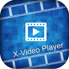 X Video Player 2018 - Video Player Version X 2018 icône