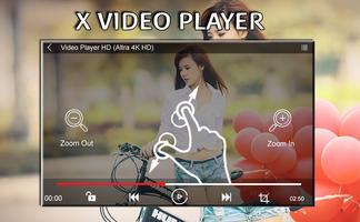 X Video Player 2018 - Video Player Version X 2018 capture d'écran 3