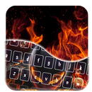 Fire Alien Keyboard Theme APK