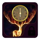 Feuer Hirsch leuchtende Thema APK