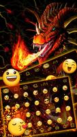 Fire Flaming Dragon Keyboard screenshot 1