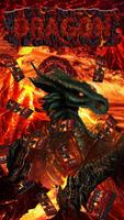 Hell Fire Dragon Dark Theme capture d'écran 1