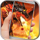Dragon fire hell icône