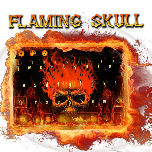 Horrible Fire Skull Theme