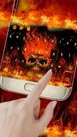 Horrible Fire Skull Theme screenshot 2