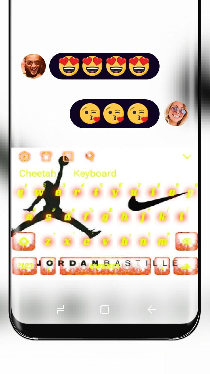 Fire Jordan Nike Keyboard Theme for Android - APK Download
