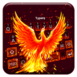 Thème du clavier Fire Phoneix Legend icône