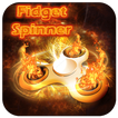 Fire Fidget Spinner Theme