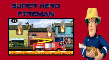 Fireman Super Hero Sam Affiche