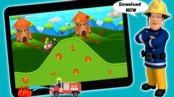 Super Fireman ™ : Firetruck Sam Mission Game Free 스크린샷 1