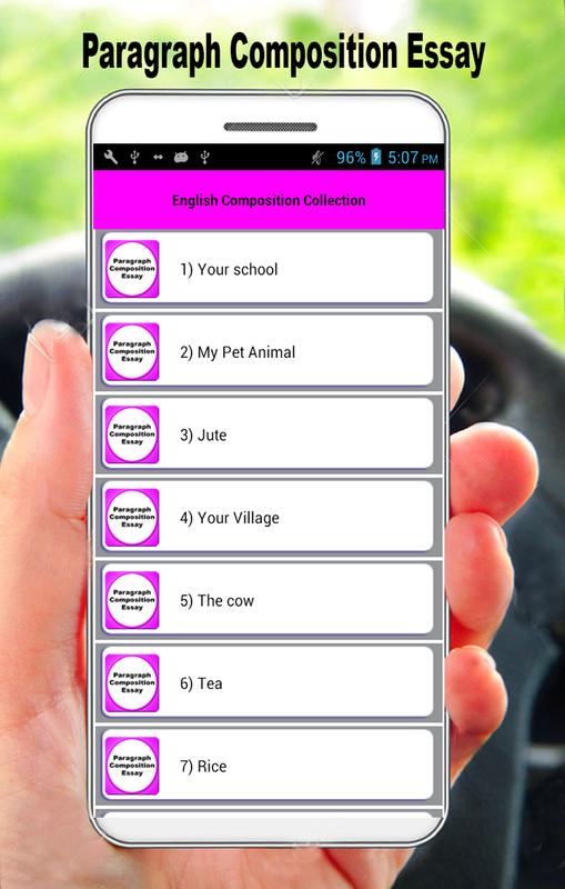 english paragraph composition essay writing for android apk english paragraph composition essay writing screenshot