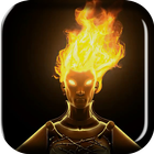 Fire Head Live Wallpaper ikona