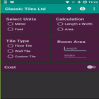 Classic Tiles Limited Product Calculator icono