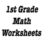 1 Grade kids Math Worksheets icône